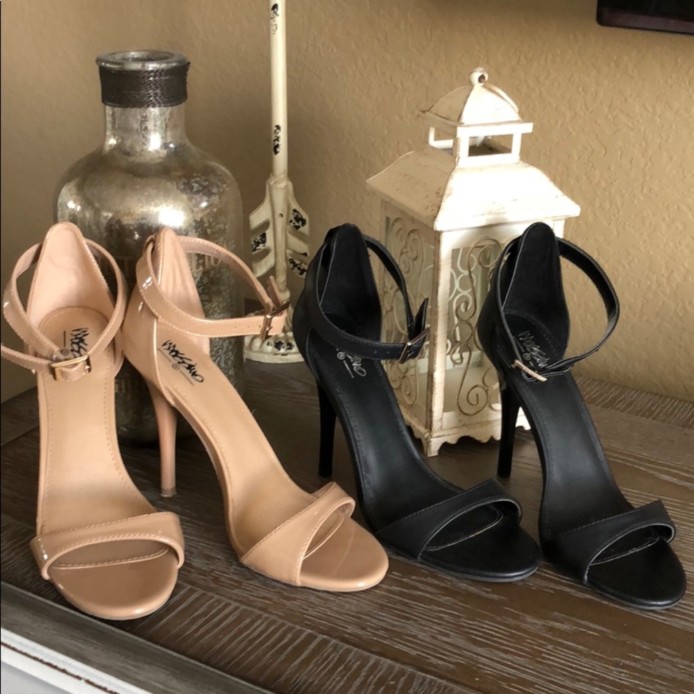 SOLDMossimo ankle strap heels